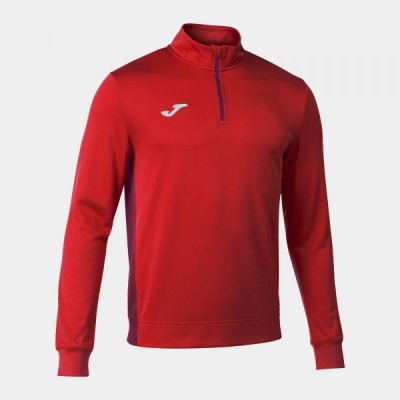 Bluzë sportive Joma Winner II, fleece poliestër, me zinxhir, blu