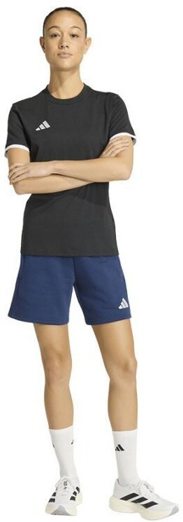 Bluzë për femra Adidas Entrada 26, pambuk, sportive, e zezë