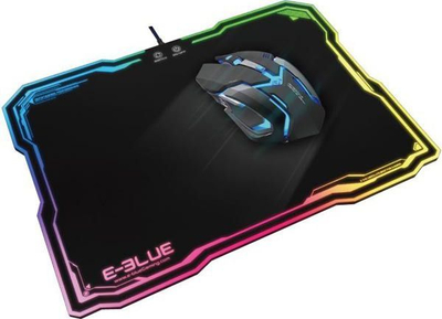 Mauspad E-Blue Black, L, i zi