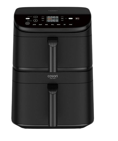 Fritezë ajrore Cosori Turbo Tower, 10.8L, 7 programe gatimi, e zezë