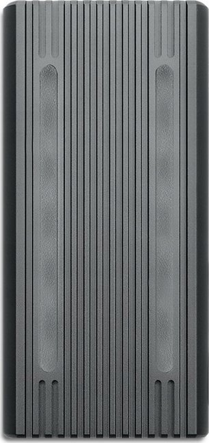 Kuti e jashtme Qoltec për SSD M.2, SATA NVMe, USB C, RGB LED, 4TB