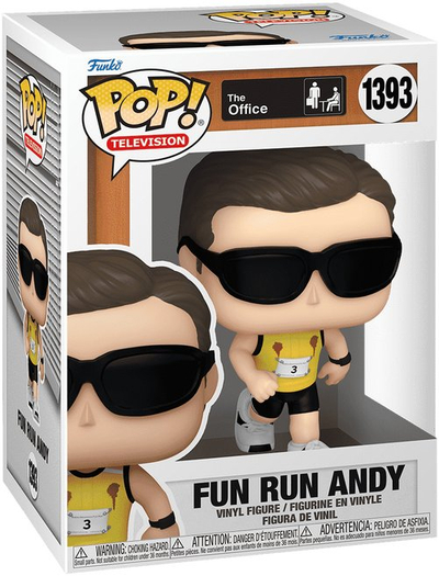 Figurë koleksionuese Funko POP The Office Andy Bernard, vinil, shumëngjyrëshe