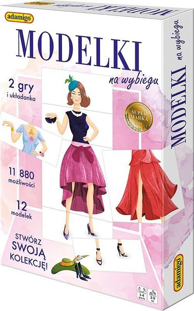 Loja me shoqni Adamigo Models on the Catwalk, 48 pjesë, për kalamaj