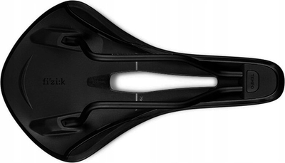 Седло за друмски велосипед Fizik Tempo Aliante R5, ширина 155mm, засилена карбонска школка, црно