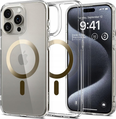 Mbulesë telefoni Spigen Ultra Hybrid MagFit, 6.9", transparente