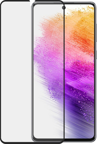 Mbrojtëse ekrani xhami PanzerGlass SAFE, për Samsung Galaxy A73 5G, me kornizë të zezë