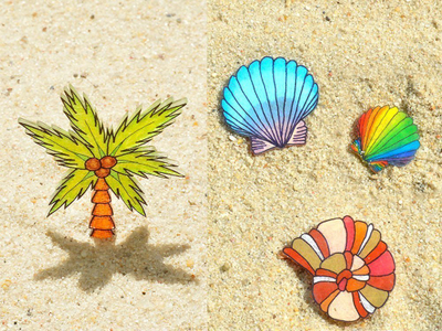 Set kreativ Fun Factory Sea Baking, aksesorë DIY, shumëngjyrësh