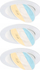 Set spote të futura Paulmann Aumus, LED, 105mm, të bardha
