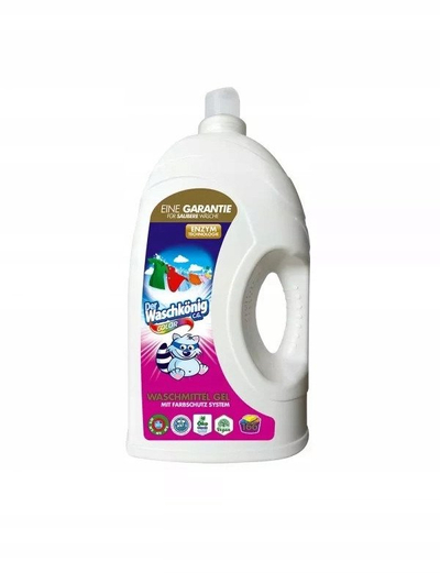 Xhel rrobalarës Der Waschkonig Color, 5 L, për rroba me ngjyra