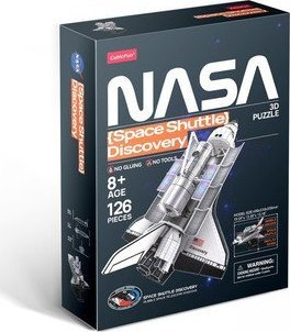 Puzzle 3D Cubic Fun NASA Space Shuttle Discovery, 127 copa, 8+