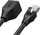 Kabllo rrjeti Unitek C1896BK, RJ45 Cat 6 STP, 5m, e zezë