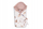 Pelena fole për bebe Baby Nest Muslin Ballerinas, 75x75cm, rozë