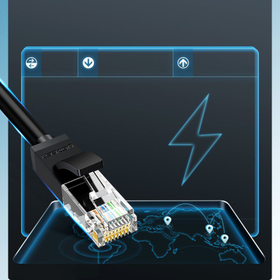 Мрежен кабел Ugreen Ethernet RJ45, Cat.6 UTP, 1m