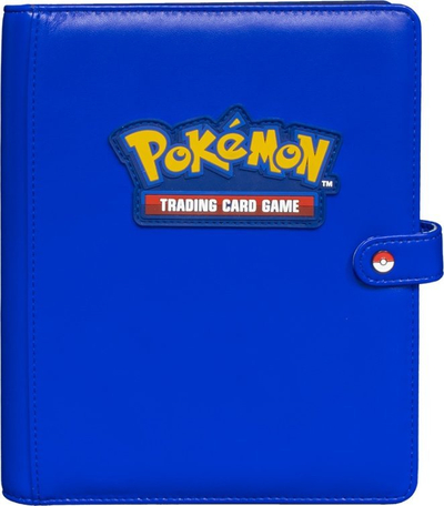 Klasor letrash Pokemon Premium Snap Binder 4 Pocket, 160 letra, i kaltër
