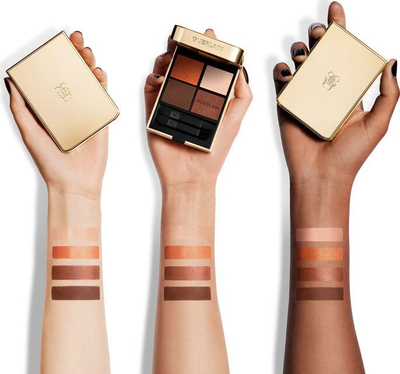 Paletë hije sysh Guerlain Ombres G, 4 ngjyra, kafe
