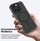 Mbështjellës telefoni AmazingThing Titan Pro Mag për iPhone 16 Pro, me unazë magnetike, i zi