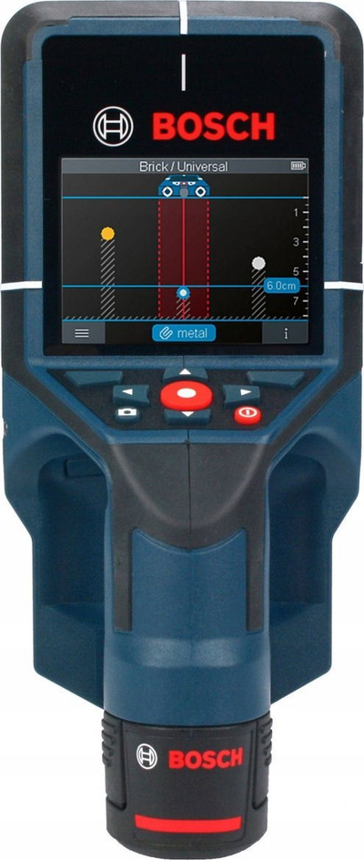 Skaner muri Bosch D-tect 200 C, radar profesional, 12V Li-Ion, i kaltër