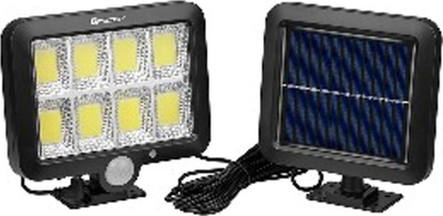 Llambë diellore Tracer Jupiter 47192, LED, me sensor lëvizjeje, gri