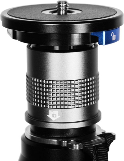 Bazë montimi Sirui GC-VB Rifle V-Mount me QC-MB Quick Release Clamp dhe pllakë, e zezë