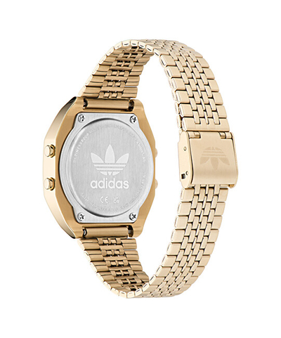 Orë digjitale Adidas Originals Street Digital AOST23555, e artë
