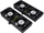 Njesi ftohjeje Extralink 4 Way Fan Unit EX.8673, 4 ventilatorë, kabllo 2 m me prizë EU, e zezë