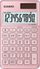 Kalkulator xhepi Casio SL-1000SC, 10 shifra, me diell edhe me bateri, rozë