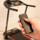 Tapet vrapimi EneroFit W100, me motor, paloset, ngjyrë e zezë
