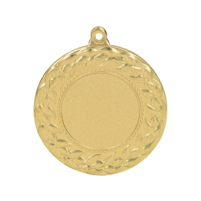 Medalje sportive Victoria Sport 45mm, me vend për emblemë 25mm, ngjyrë ari