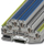 Bllok lidhës Phoenix Contact ST 2.5 PE L N 3036084, trefazor, me kapëse suste, gri