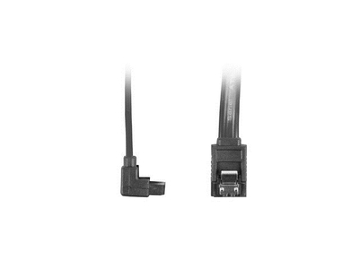 Kabllo SATA Lanberg CA-SASA-13CU-0050-BK, 0.5m, SATA III 6 Gb/s, i zi