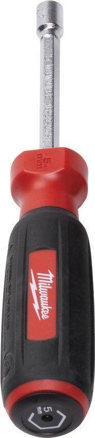 Çelës arre Milwaukee HollowCore, magnetik, 5mm, kuqe e zi