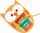 Дрвен ксилофон за деца Scratch Owl Lou 276181830, 5 звуци, шарен
