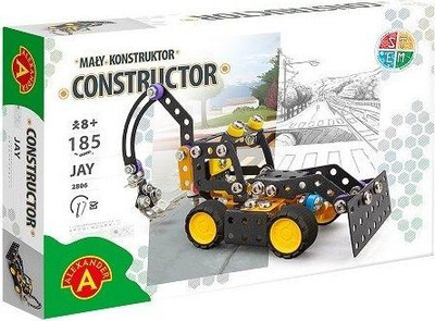 Set ndërtues Alexander Constructor Jay, metal dhe plastikë, shumëngjyrësh