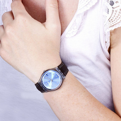 Orë dore Swatch Blue Choco GM415