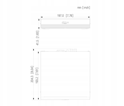 DVR Dahua NoName XVR1B04-I/T, 4 kanale, për kamera AHD HD CVI HD TVI CVBS IP, i zi