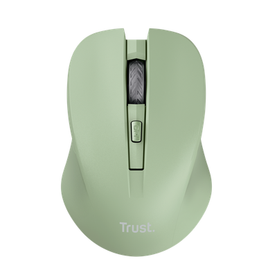 Mouse Trust Mydo Eco, wireless, 1800 DPI, i gjelbër