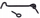 Grep mbyllës për derë ZHK60, 6 cm, metal, i zi