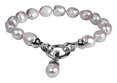 JwL Luxury Pearls Нараквица JL0558, Сива