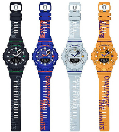Orë për meshkuj Casio GBA-800DG-2AER, e kaltër
