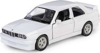 Maket veture Daff RMZ BMW M3 E30, model koleksionimi, i bardhë