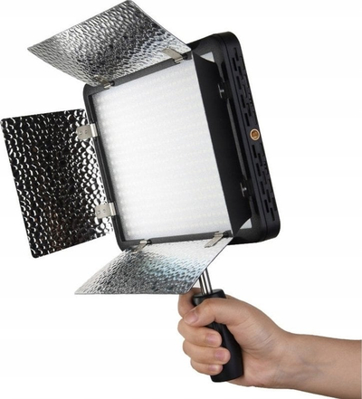 Dritë video LED Godox LED500LR-C, 504 LED, temperaturë e rregullueshme, e zezë