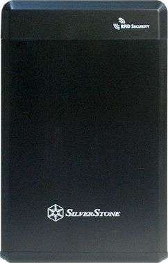 Kuti e jashtme SilverStone Treasure TS01, 2.5" SATA, USB 2.0, e zezë