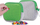 Çantë ruajtëse Pixie Crew Storage Pouch, panel silikoni, 15 cm, gri me jeshile