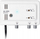 Amplifikator antene Alcad AI-201, broadband, për 2 TV VHF UHF