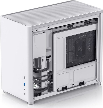 Kuti kompjutri Jonsbo D30 Mini Tower, Micro ATX, panel xhami, e bardhë