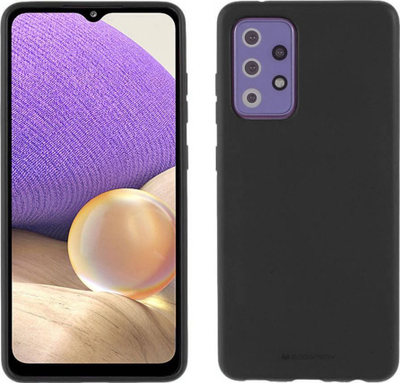 Futrollë Goospery për Samsung Galaxy A72 4G 5G, soft jelly, e zezë
