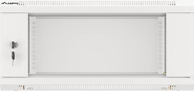 Kabinet për server Lanberg WF01-6404-10S, 19", i bardhë