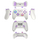 Gamepad ANBERNIC RG P01, i rehatshem, me kabëll, i bardhë