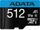 Kartë memorje microSDXC ADATA Premier 512GB, Class 10 UHS I A1 V10, e zezë