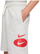 Кратки панталони Nike Sportswear, „sweat“ материјал, со лого, сиво меланж